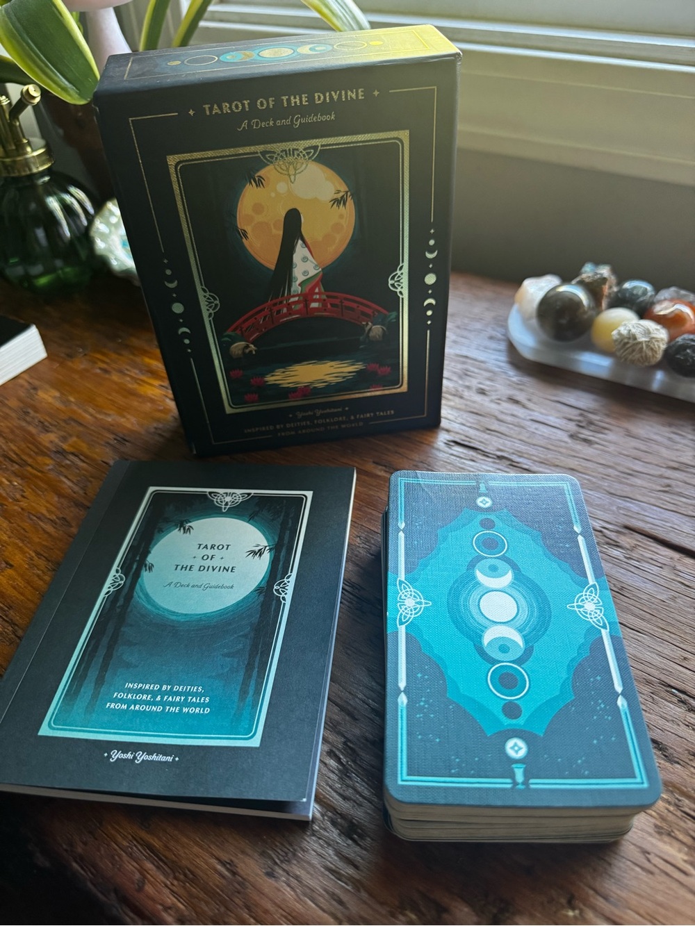 Tarot Deck & Guidebook - Teal/Blue